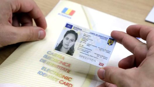 Model carte de identitate electronica romaneasca 2026 cu cip