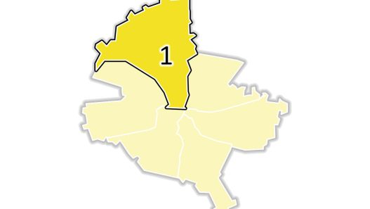 Hartă și listă detaliată coduri poștale Sector 1 București zona Aerogării și Centru