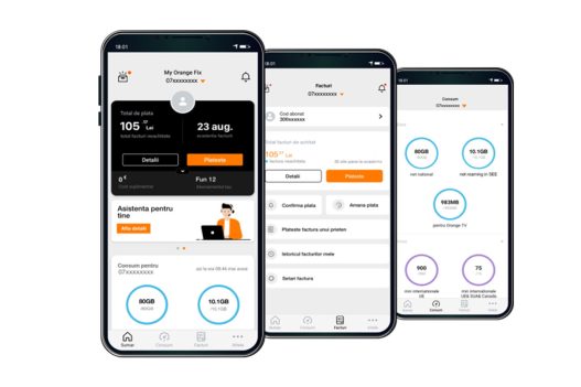 Aplicația My Orange