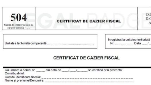 Cum obții cazier fiscal pentru înființare PFA sau SRL