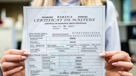 Certificat de nastere - Acte si taxe
