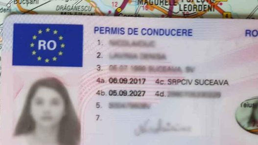 Permis de conducere pierdut